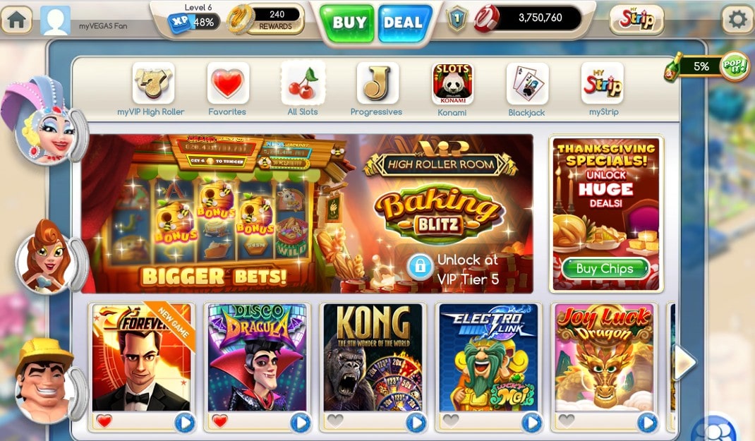 best game to play in myvegas slot