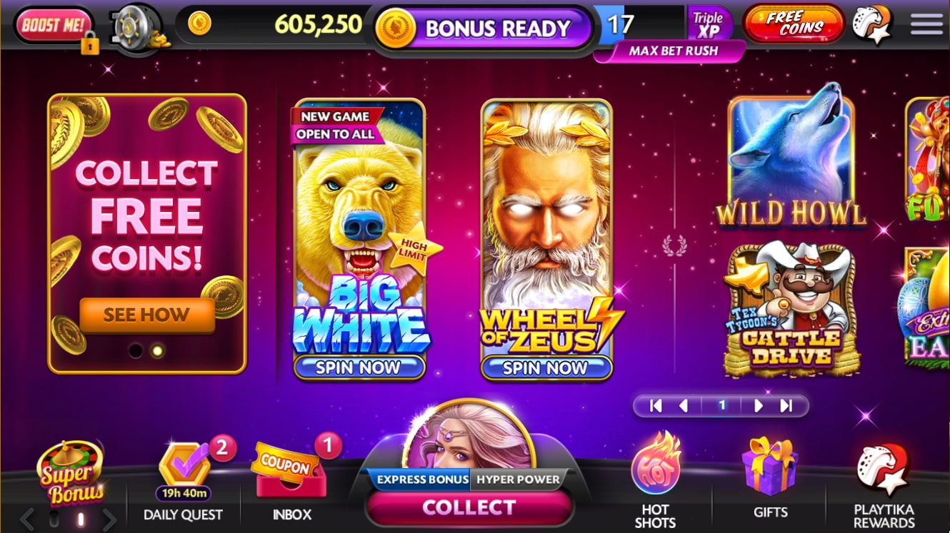 download the new version Caesars Slots - Casino Slots Games
