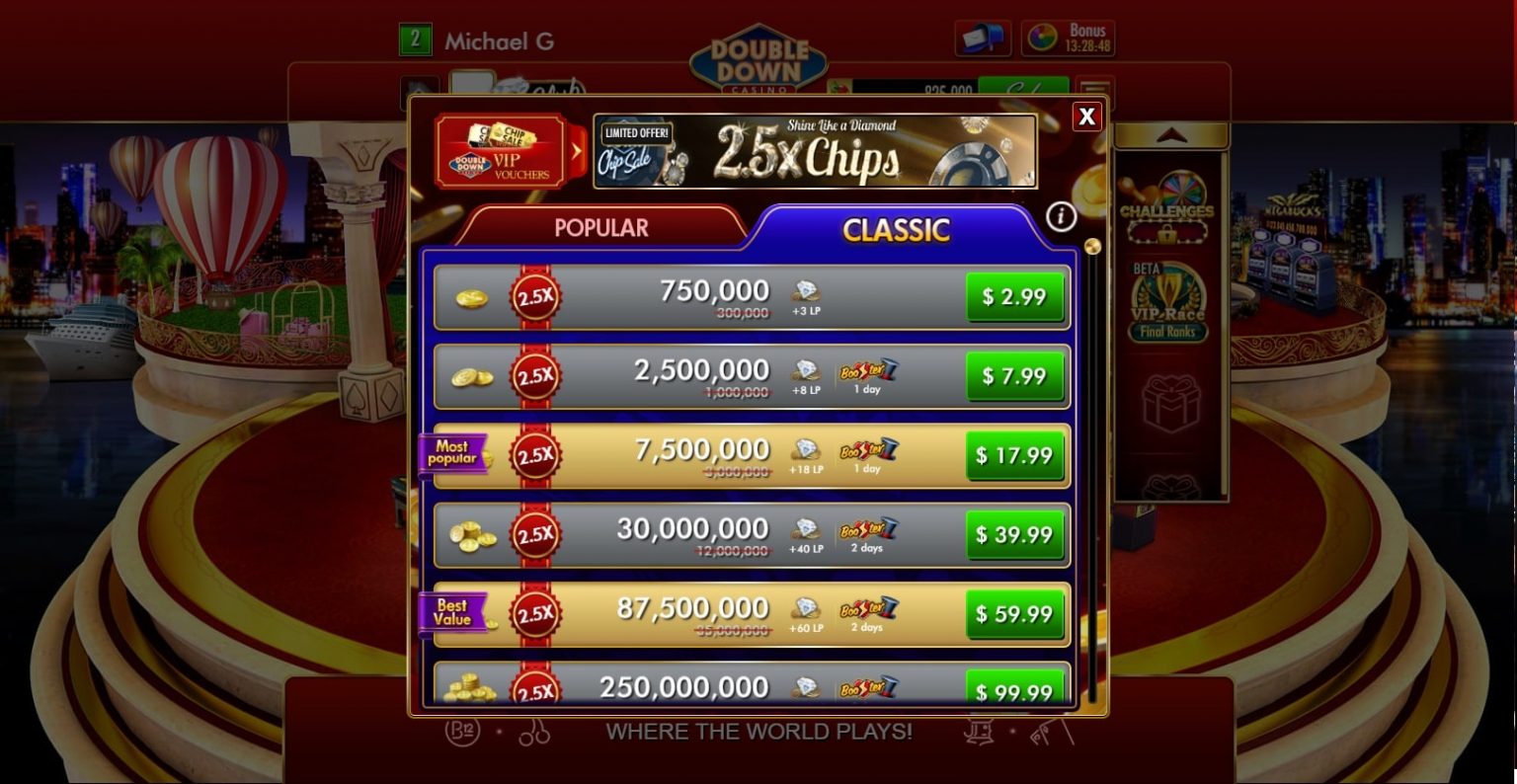 doubledown casino games facebook