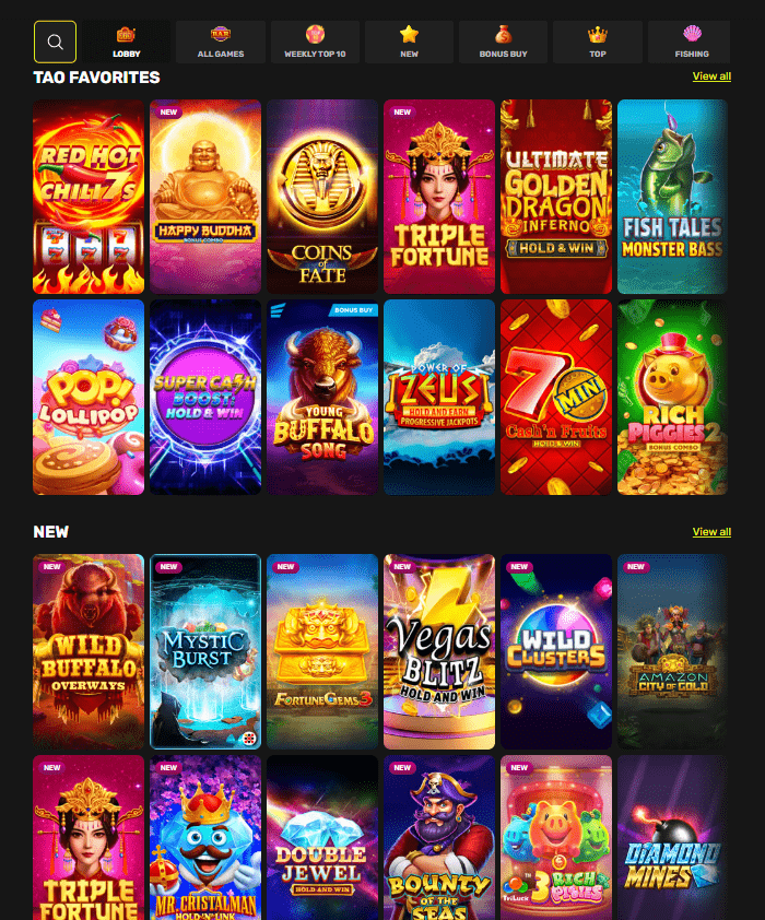 Tao Fortune Games