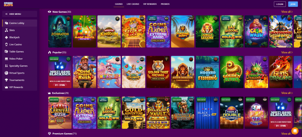 Super Slots Games